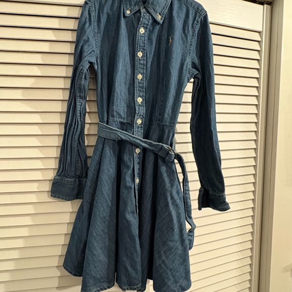 Polo by Ralph Lauren Blue Kids Casual Dress - Picture 1 of 4